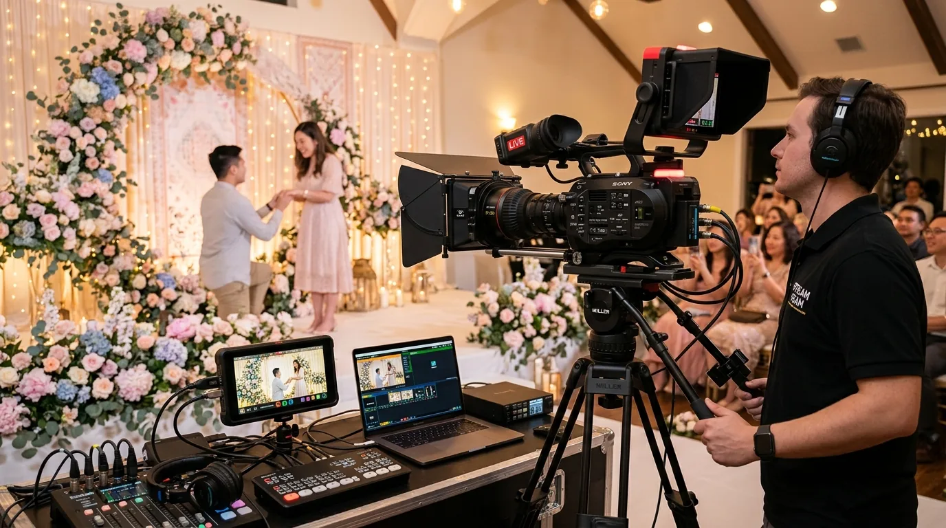 Engagement & Ring Ceremony Live Broadcast
