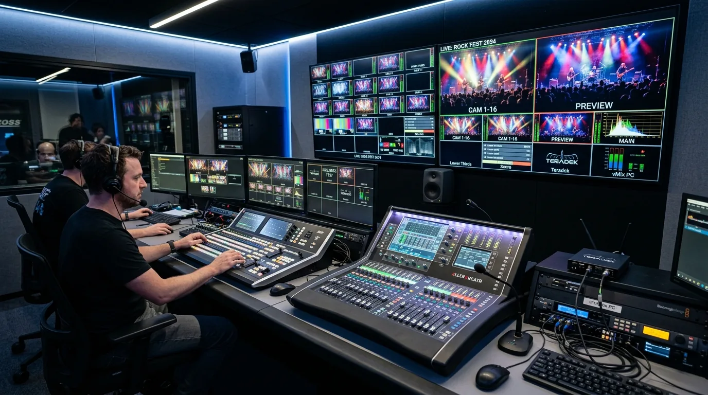 Studio Partner Master Control Room