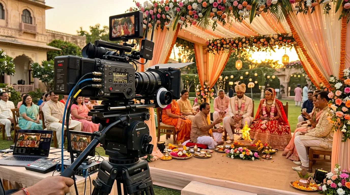 Wedding Ceremony & Reception Live Broadcast